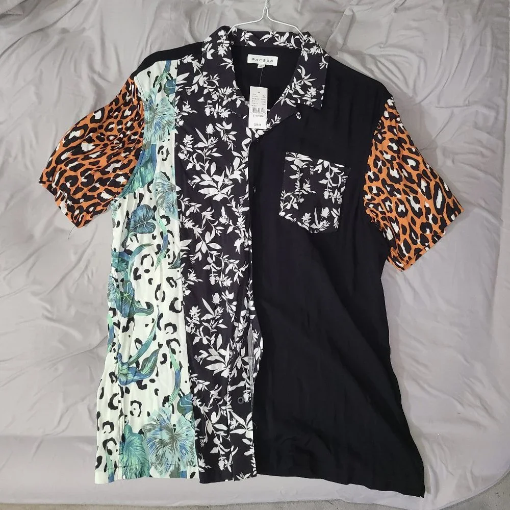 Pacsun Wild Safaree Island Shirt - Picture 1 of 2